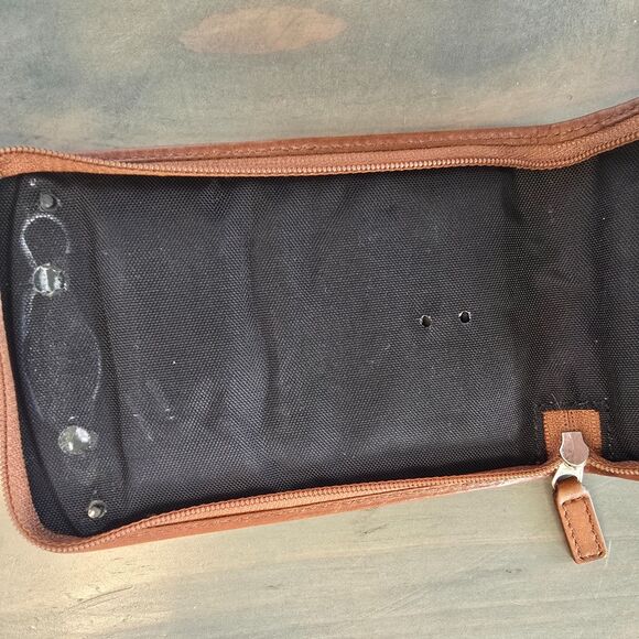 Authentic vintage Y2K COACH British tan leather Blackberry phone wallet - Picture 7 of 15